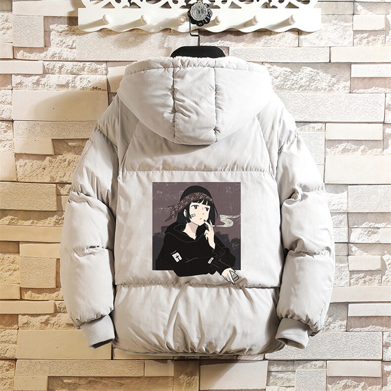 MY16122-P100加厚加绒连帽衣男大码服男面包服男砖墙挂拍,男装棉衣,电商A040A