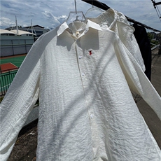 TC01男女休闲长袖衬衫短裤风套装棉麻透气凉爽高级面料慵懒风，男装牛仔裤，星座115A(原星座507）
