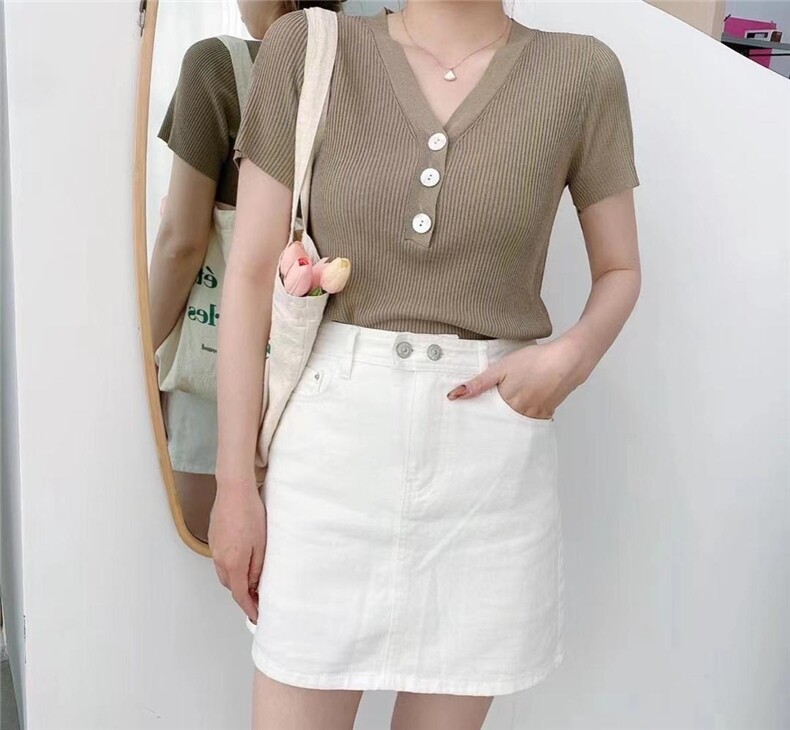 V领针织衫，其它，魅力元素