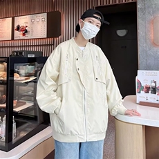 美式飞行外套男生潮牌休闲2025春秋季机车男装上衣机能风夹克，男装夹克，星座506A