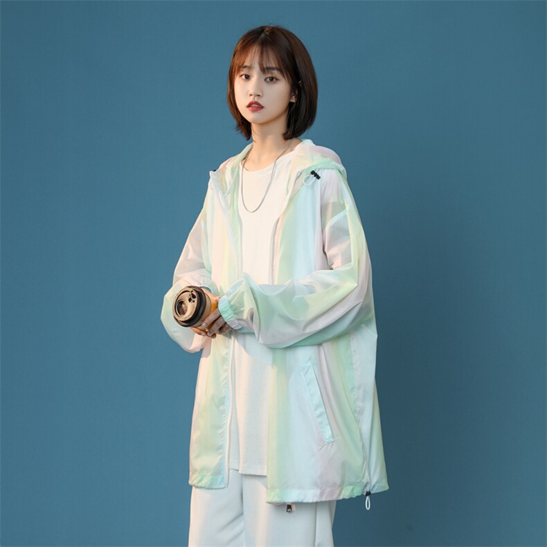 F3050/P38新款七彩防晒衣男夏季防晒服宽松遮阳运动薄款外套夹克,男装夹克,电商A141