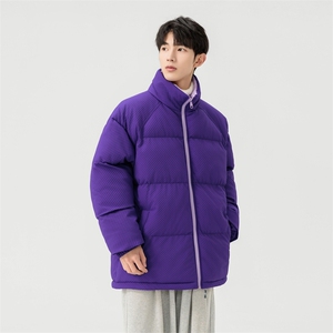 情侣面包服潮牌棉服男女加厚冬季外套轻薄防寒服棉袄M0812-P75图片