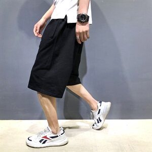 短裤男裤子休闲宽松潮大裤衩七分裤男士运动短裤加肥大码595款图片