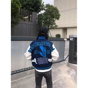 文艺潮流流行日系原宿时尚夹克新款慵懒简约气质ins百搭图片