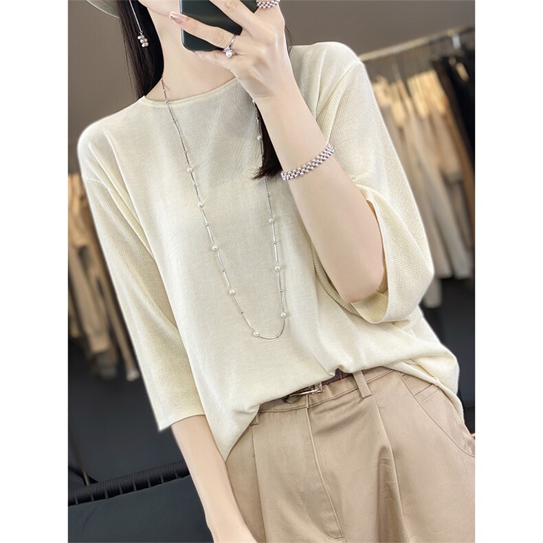 2025年夏季新款篇幅袖女士上衣，女装蕾丝衫/雪纺衫，丽特绒