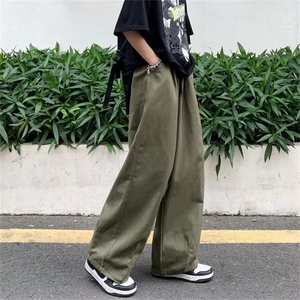 男春秋季休闲长裤宽松CK66P40图片