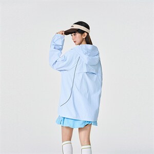 UPF50+有报告 凉感轻薄透气宽松大码潮流防晒服 DQC657-P48图片
