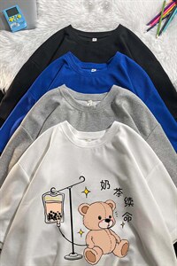 HT73194-P22 华夫格t恤男短袖男大码五分袖 毛毯图片