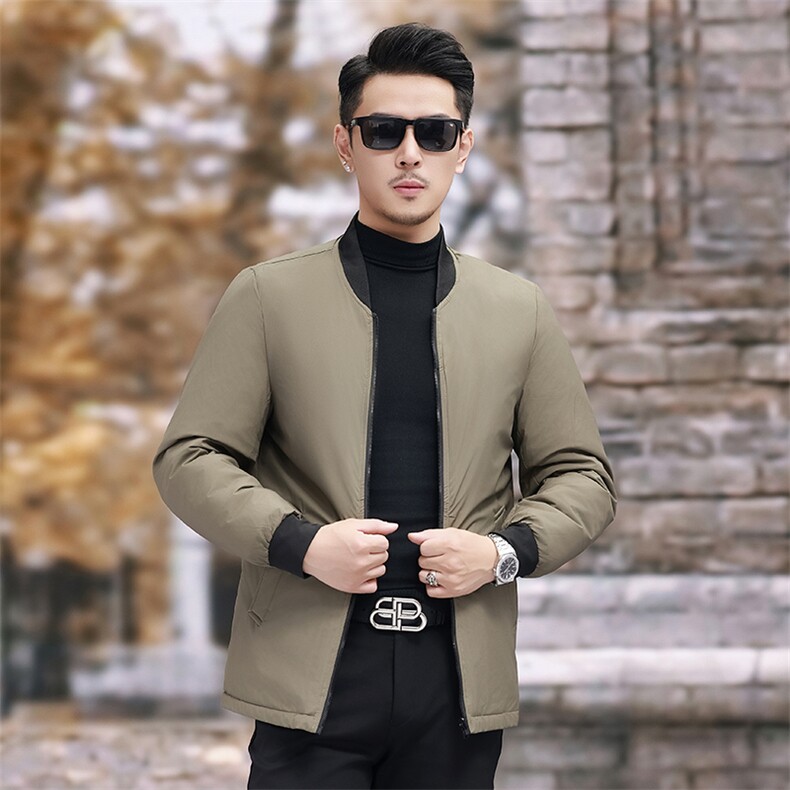 主推新款毛领内胆脱卸白鸭绒羽绒服大衣中年男装中长款羽绒服外套,男装羽绒服,钱塘723