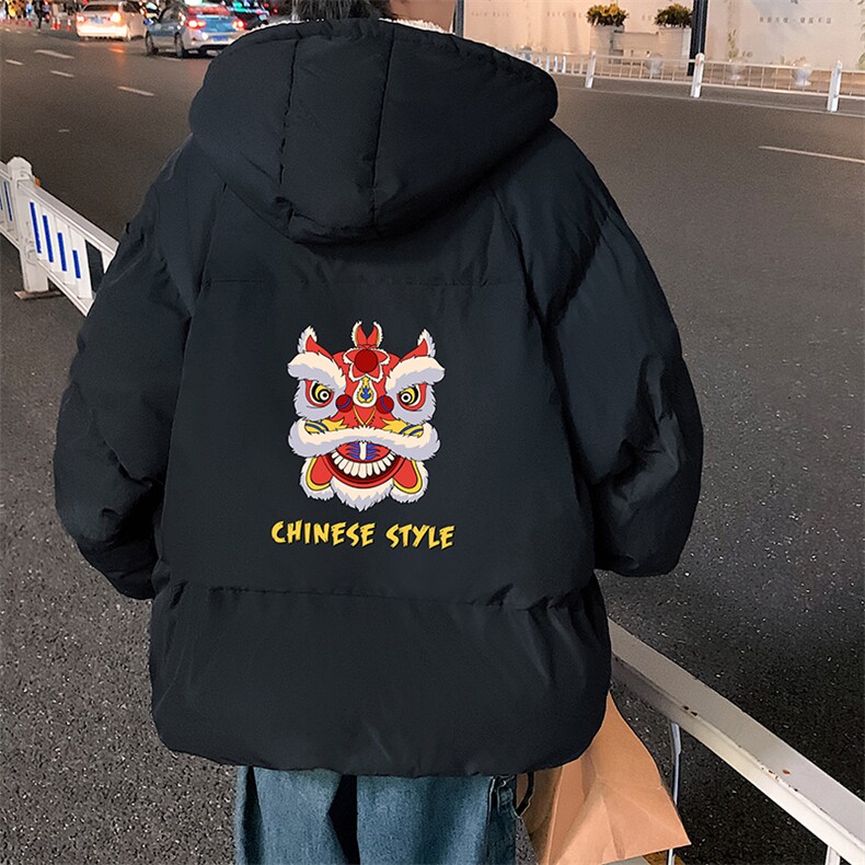 MY16185-P100加厚加绒连帽棉衣男大码棉服男面包服男,男装棉衣,电商A040