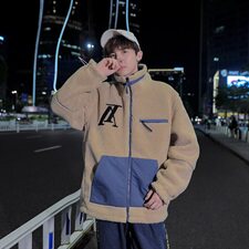 棉衣男冬季新款宽松韩版复古羊羔绒加厚外套A436-902，男装棉衣，电商A436