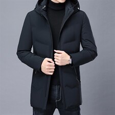 冬新款脱卸帽羽绒服中长款爸爸冬装休闲外套中年男SFT92998-P320,男装羽绒服,电商B212（原钱塘6029）