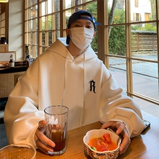 直播品质360克重磅美式印花卫衣Y225特P35同步供应华棉P45特，男装卫衣，电商A486