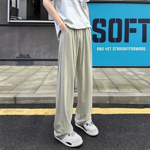 YK302-P45-高品质高弹力冰皮垂感冰凉休闲裤 面料：锦纶78氨纶22图片