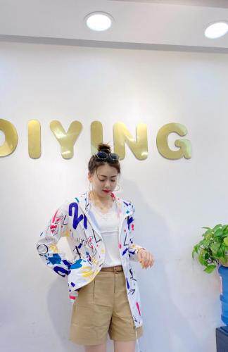 夏季新款花色防晒衣，女装，帝瀛 DY