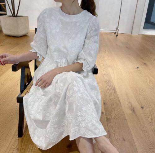 八角花高品质连衣裙，女装连衣裙，TVMV(4F)