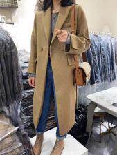 呢料大衣，女装毛呢外套，印象FS