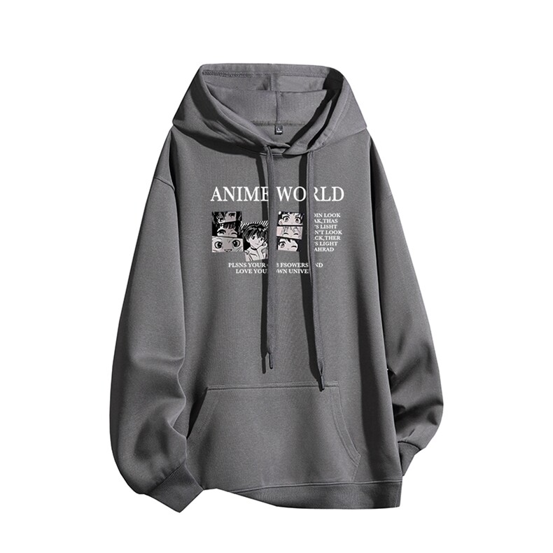 得物供货、复合重磅420克现货连帽卫衣宽松HD019-1-HML436-特P45,男装卫衣,电商019-1