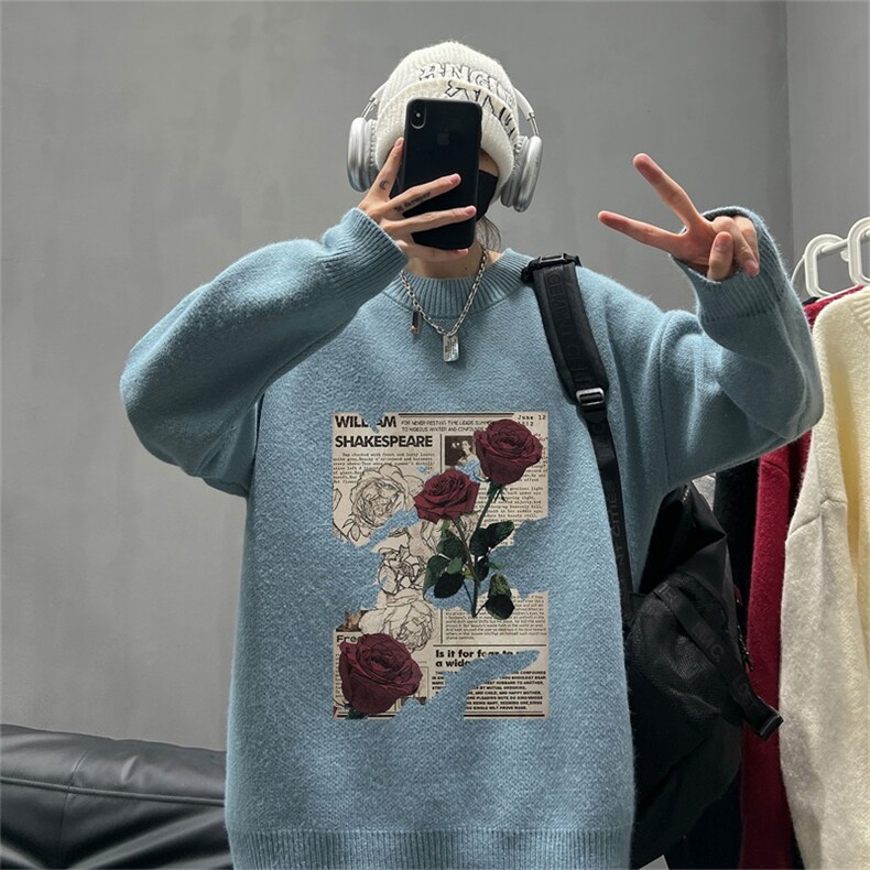 半高薄款毛衣MB23W08-P45加绒加厚JRMB23W08-P55加绒限价78,男装针织衫/毛衣,电商A028
