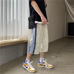 男春季休闲裤七分裤D31P28图片