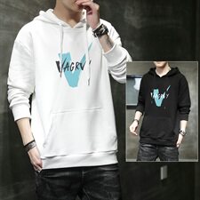 男士2021新款春秋上衣秋装潮流衣服潮打底衫男装卫衣DF167T，男装卫衣，电商A102
