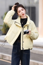 2025冬装新款摩登风时尚短款保暖羽绒服外套，女装羽绒服，鑫鑫格