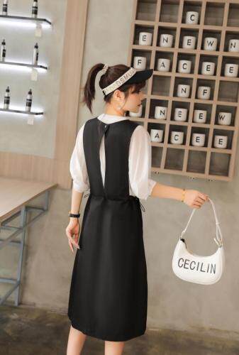 夏季新款背带裙套装，大哦，女装职业装，春信拙源