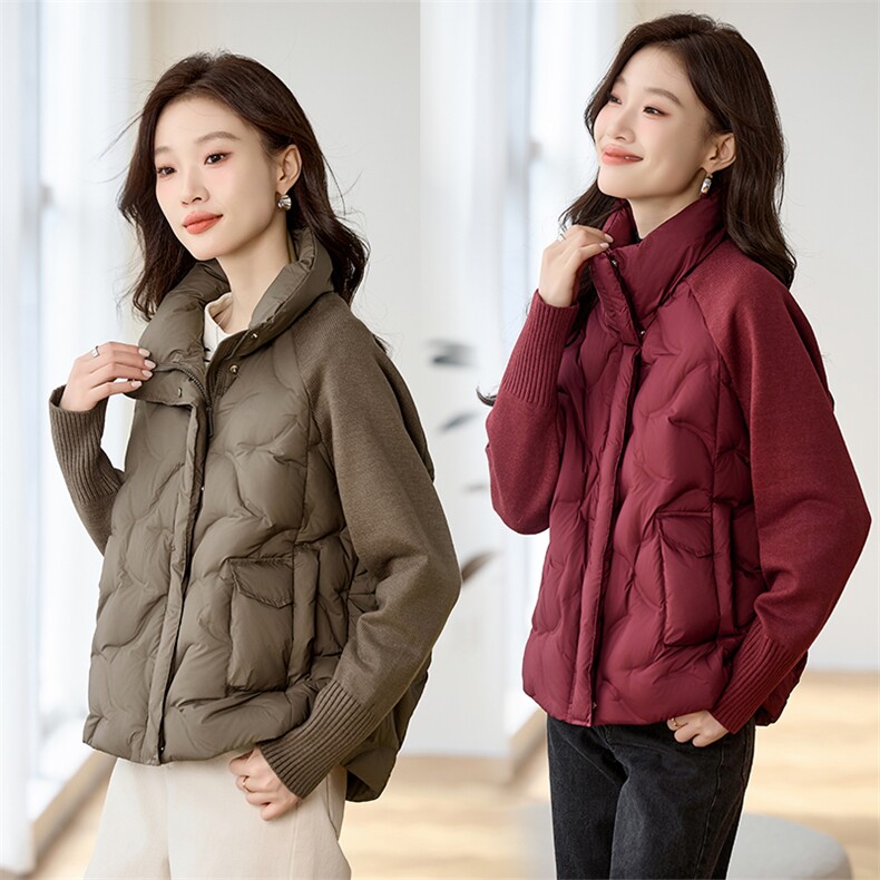 现货！！！！老guo标羽绒服女，女装羽绒服，素月