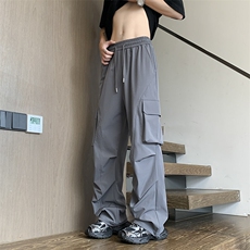 春夏冰丝破缝工装伞兵裤XZ604-K207-特P35控68，男装工装外套，星座604