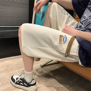 2025夏季新款短裤男刺绣沙滩休闲五分裤男休闲运动中裤 K1074-P26图片