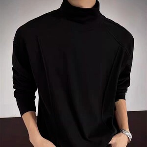 潮牌男装卫衣男春秋款拼接男款衣服秋季2025新款男士长袖大码高端图片