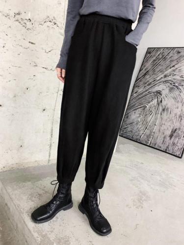【现货】针织加厚休闲裤,女装休闲裤,壹题YITI