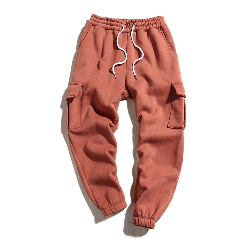 冬季新款加绒加厚蒙马日系港chic国潮基础休闲工装裤CK32-P50,男装休闲裤,电商A021A