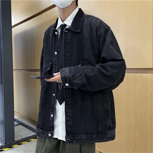 潮流夹克潮男春季牛仔夹克J8815P60图片