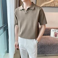 男短袖T恤韩版潮流夏季新款简约男装翻领polo衫半袖上衣MAA25-P42，男装T恤，星座208-5