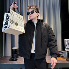 店主大棉衣冬季棉袄男社会小伙版型工装外套袄子6837-P168控208，男装棉衣，电商D327