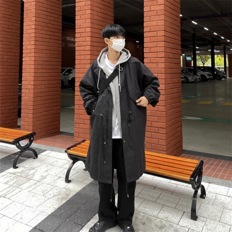 816B-FY01-P115韩型男轻熟风衣外套秋季ins风,男装风衣,星座816B