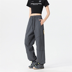 春夏美冲锋裤男户外机能风登山运动裤高街设计感休闲裤AK0251-P53，男装休闲裤，星座308B-2