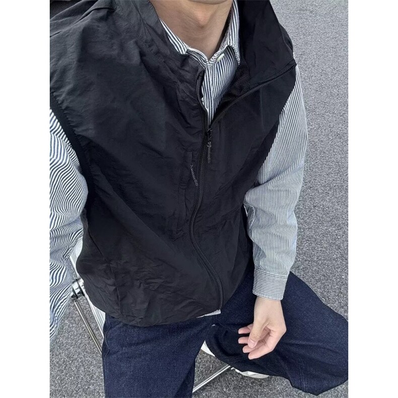日系户外机能风马甲防水春季男百搭潮流背心潮,男装背心/马甲,星座410-6（原星座1304-1）