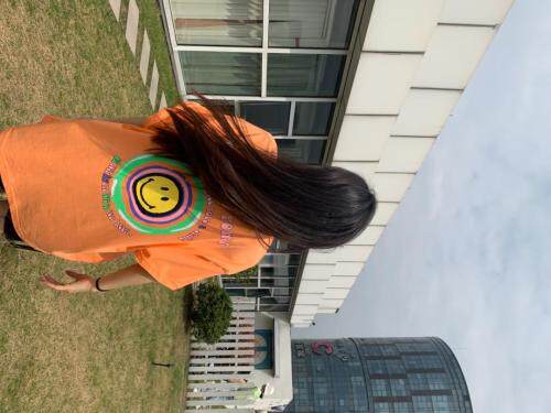 夏季新款大版休闲印花T恤，女装T恤，9·9九尚逸品