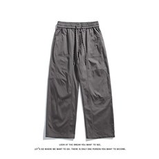 巴家弯刀宽松高街阔腿裤机能防水冲锋裤长裤K8541-P27【特价】，男装休闲裤，电商A007