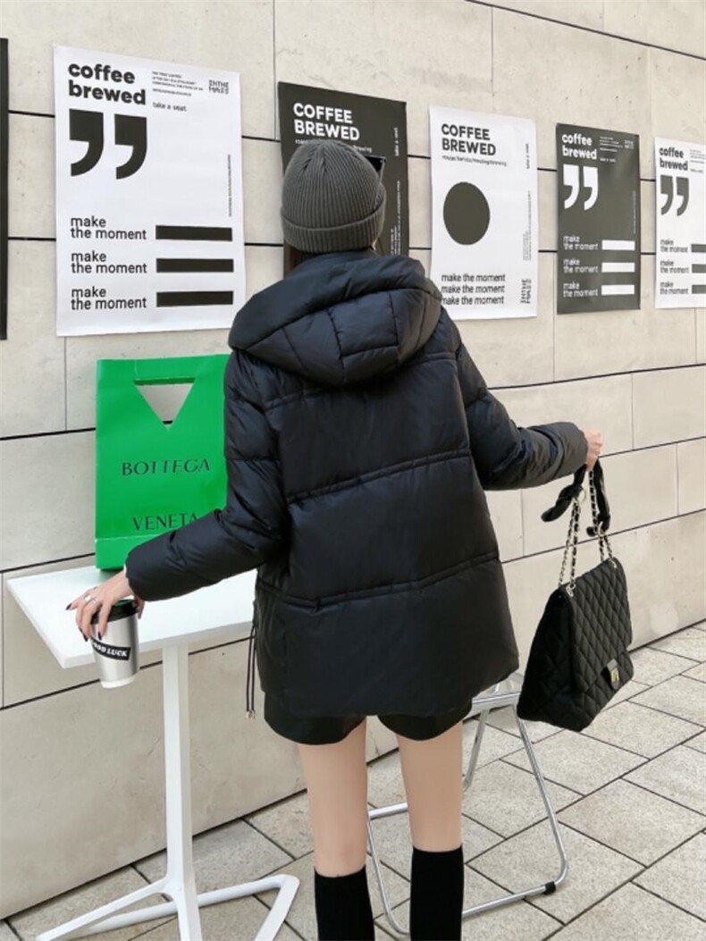 简单大方羽绒服，超市连锁下单?，女装羽绒服，友一有二