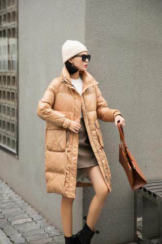 韩版羽绒服，女装羽绒服，朵依沫