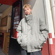 冬装短款pu皮衣棉服面包服棉衣外套MY258直播，男装皮衣，星座1904A-1