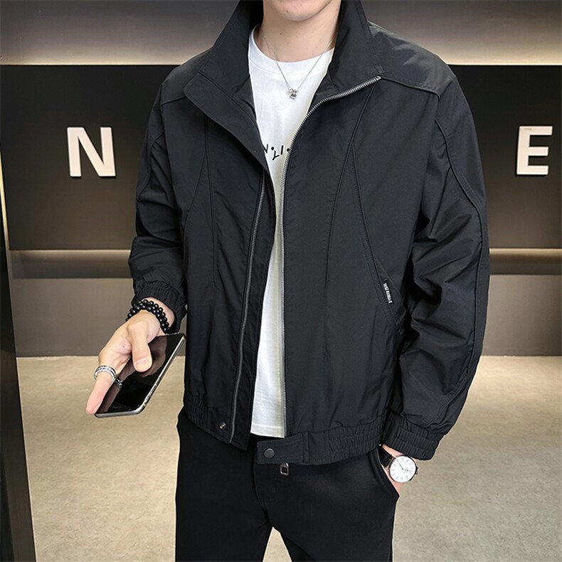 2026新款春季夹克外套男士立领衣服潮流男装上衣A313-8311-P115,男装夹克,电商A313