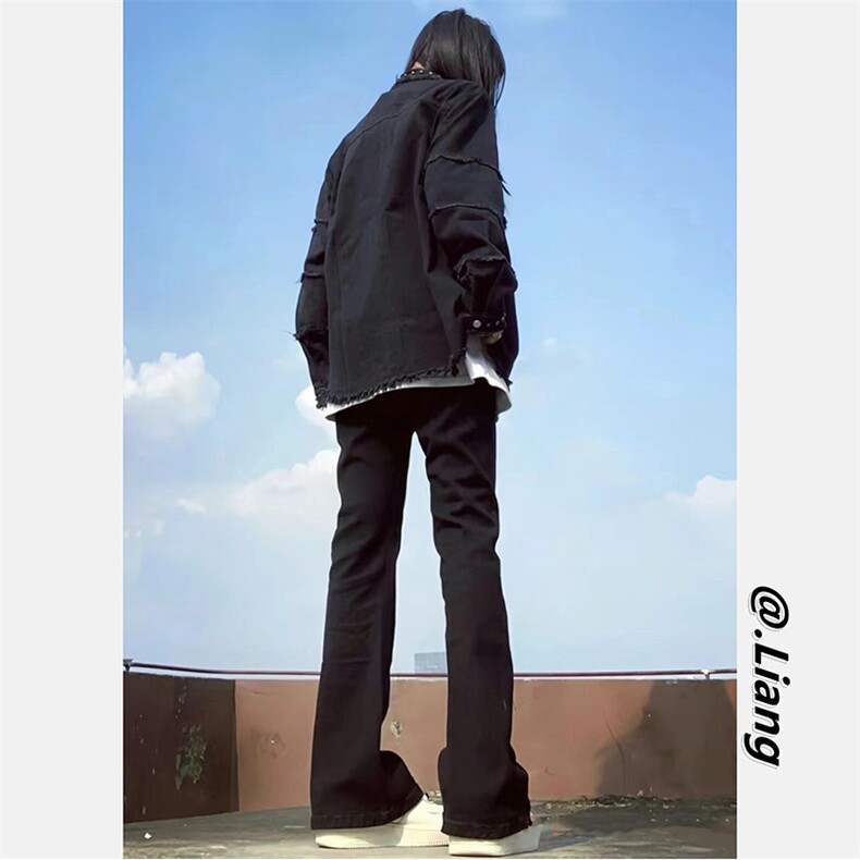 弹力加绒加厚黄泥色牛仔裤男715-6-BX07P50加绒P55(控68）,男装牛仔裤,星座715-6