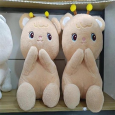 泽涵毛绒玩具 十五寸蜜蜂熊