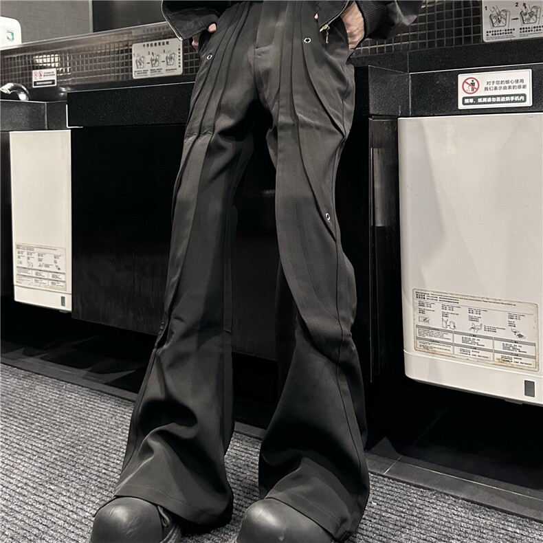 1506A/GX2510/P45宽松阔腿裤子直筒休闲长裤,男装休闲裤,星座1506A