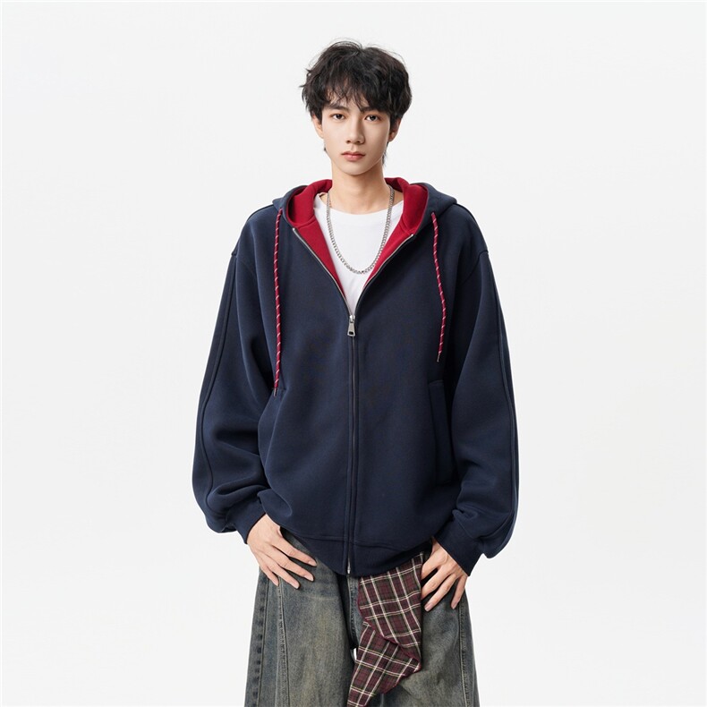 1506A/GF150/P62开衫卫衣男女同款潮流帅气百搭1,男装卫衣,星座1506A