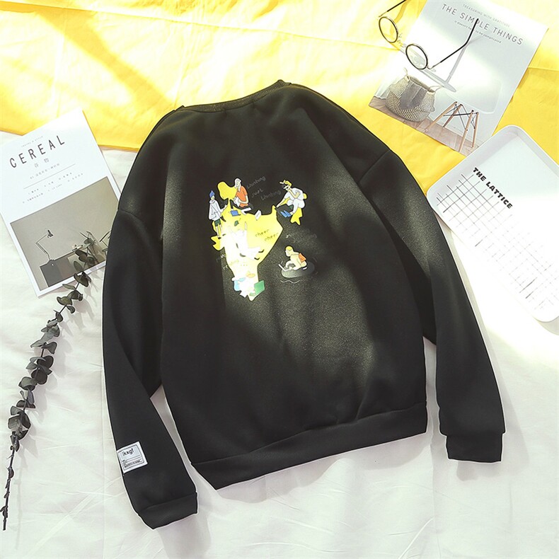 1611B-V07-P25套头宽松卫衣潮男装长袖时尚休息青年潮流宽松,男装卫衣,星座1508-1